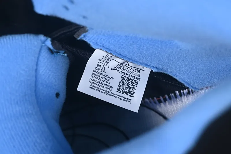 All categories Air Jordan Jordan series basketball shoes Air Jordan 5 OG version Air Jordan 5 Retro "Black University Blue" AJ5 Joe 5 University Blue DD0587-008